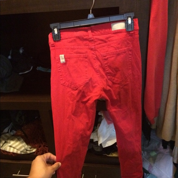 Red jeans - Picture 3 of 3